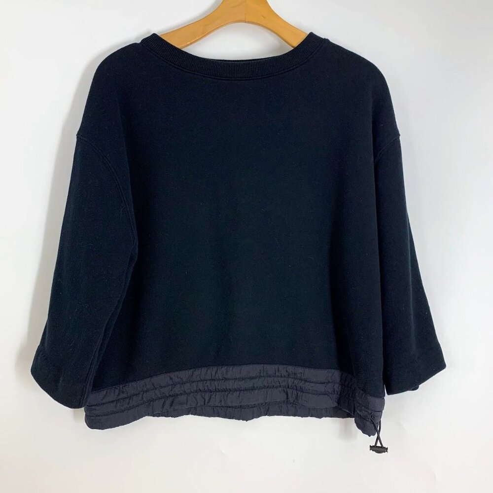 Vince Women's Fleece Cotton Pullover Long Sleeve Round Neck Long Sleeve Size XS